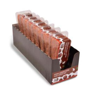 Paté amb gall d'indi, castanyes i avellanes