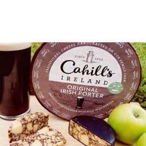 Formatge Cahill's Cheddar Irlandés amb cervesa