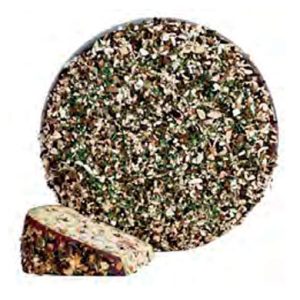 Formatge amb xampinyons i castanyes