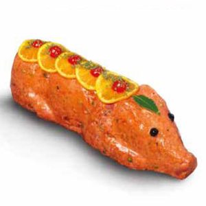 Porquet festiu amb trufes i festucs